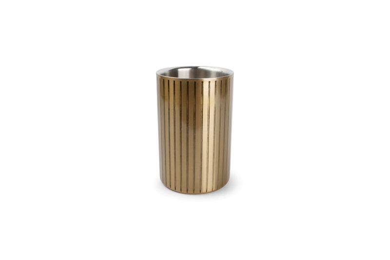 SP COLLECTION Vintage Bar Vinkjøler, 12xH18cm dobbelvegget, Gold