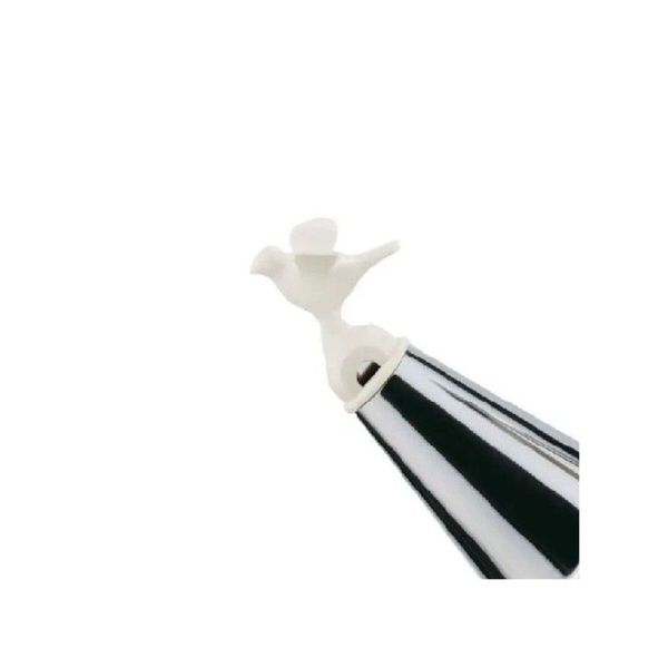 Vannkoker med hvit fugl, 2L - By Alessi