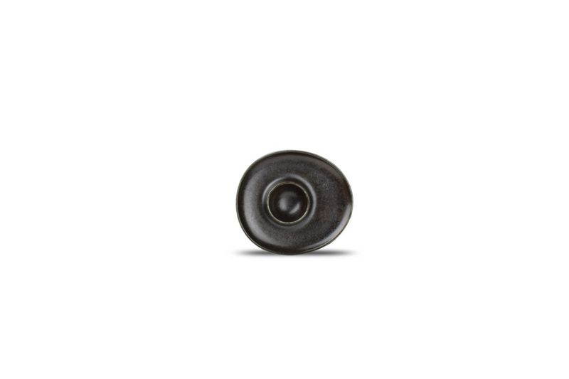 FINE2DINE Ceres | Svart Eggeglass
