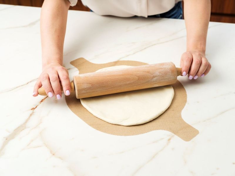 NOSTIK Bakeark i silikon for pizza | &Oslash;29cm